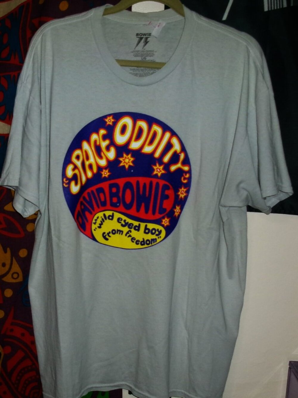 david bowie space oddity wide eyed boy from freedom new 2xl official tee - ziggy
